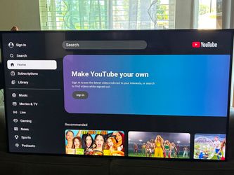 📺 TV de 50" como nueva – Incluye control remoto – $150