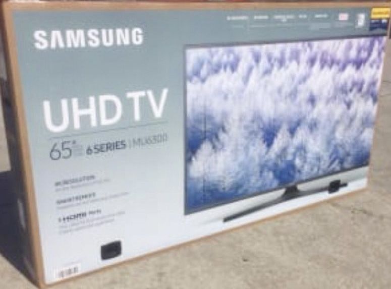 Empty Samsung 65" TV Box For Moving Packing