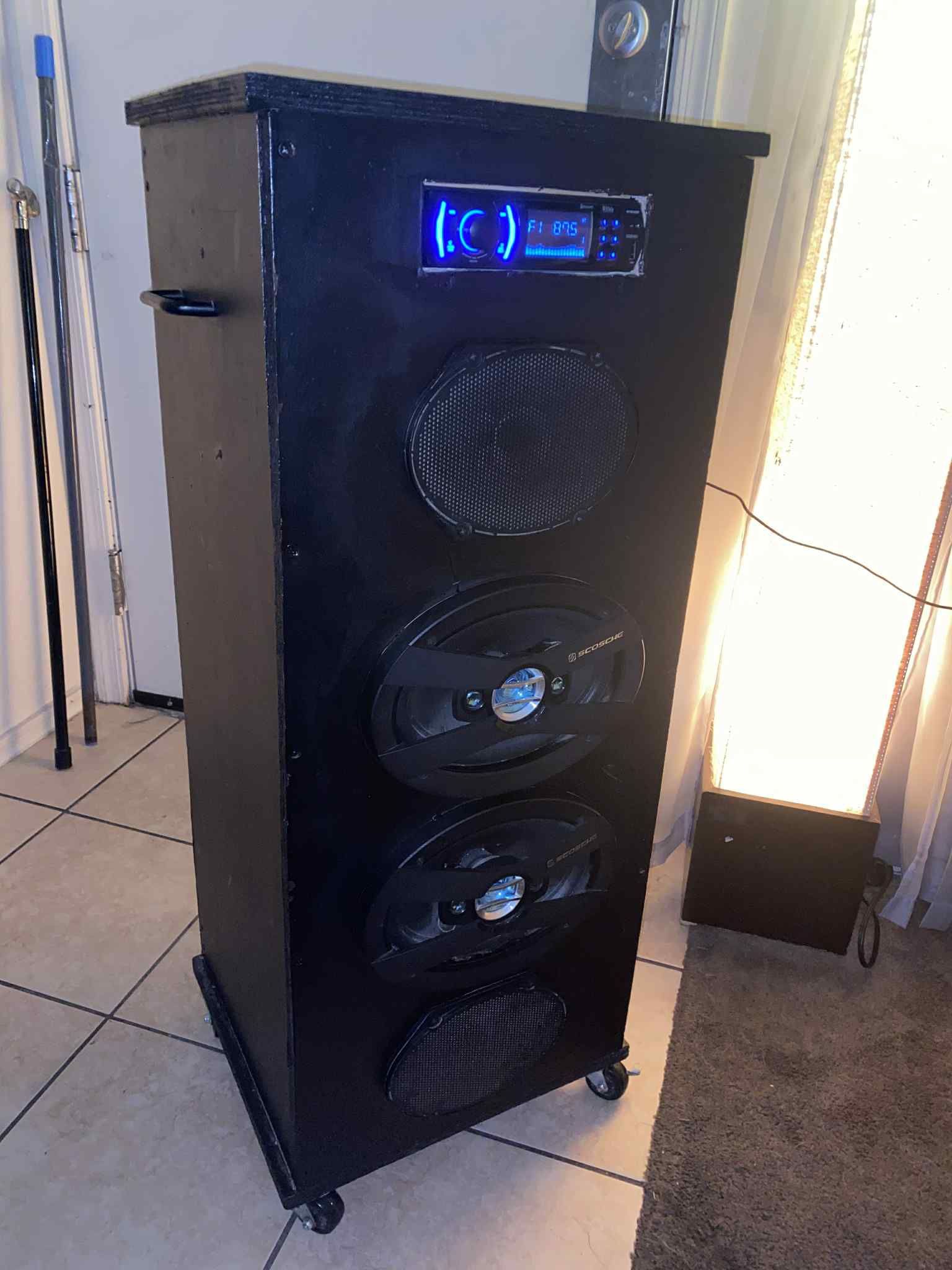 Homemade Bluetooth Speaker