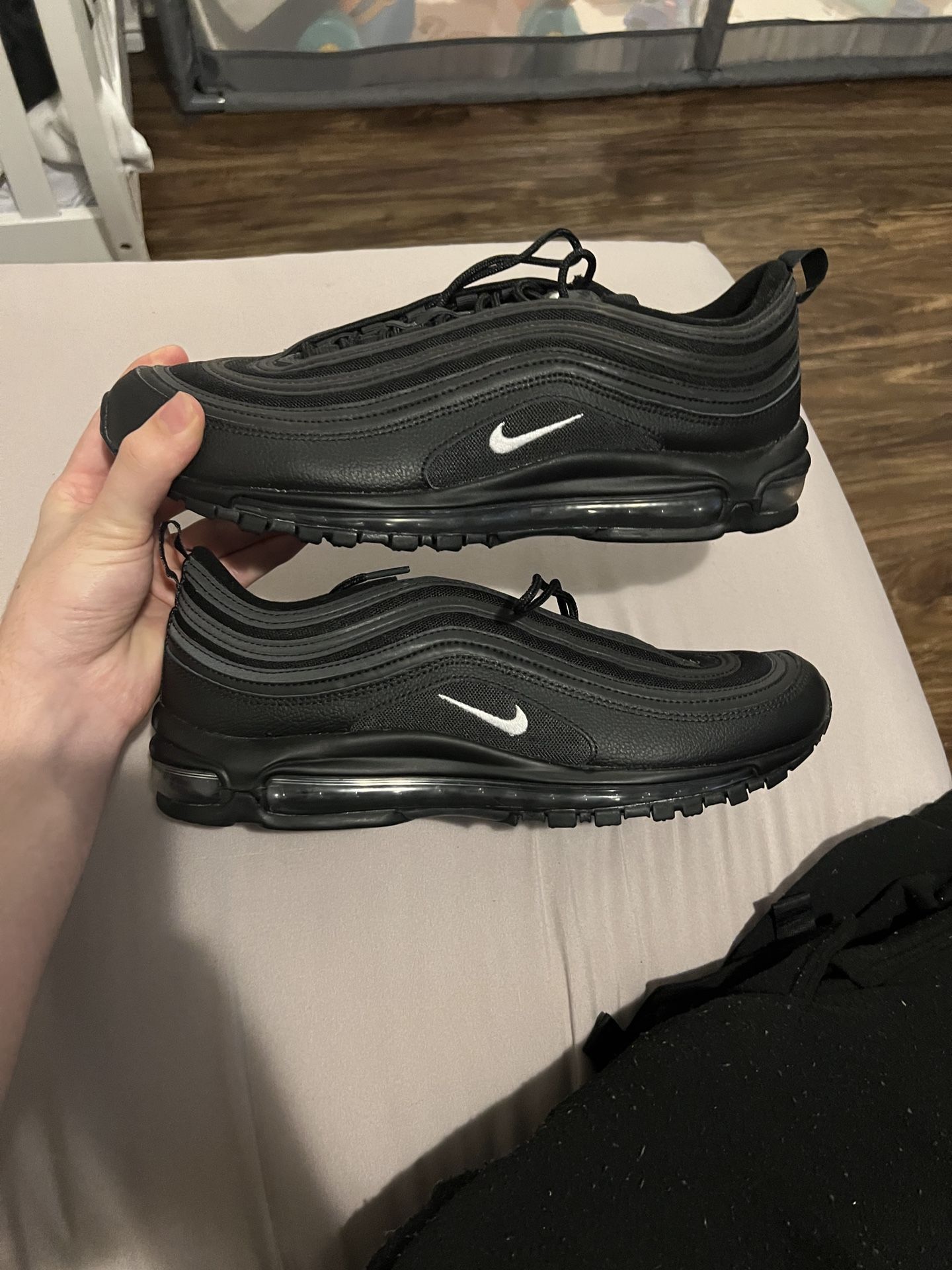 nike air max 97 black white anthracite mens