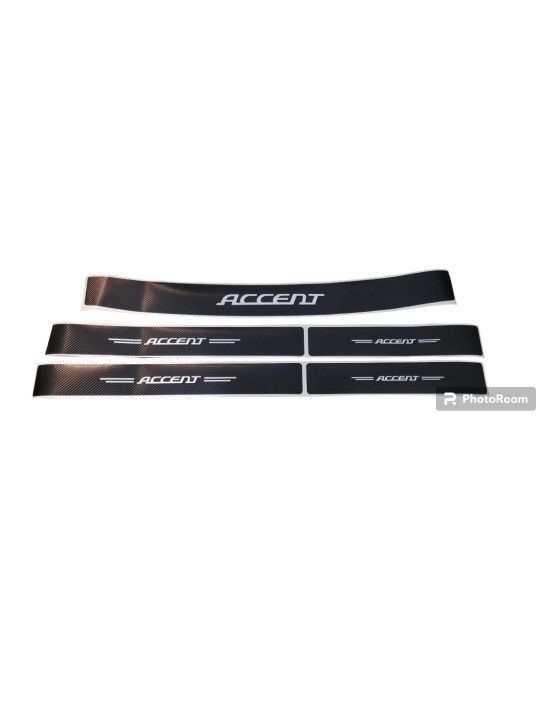 Hyundai Accent Carbon Fiber Stickers
