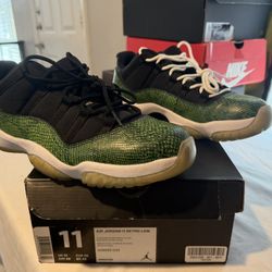 Jordan 11 Snake Skin Size 11