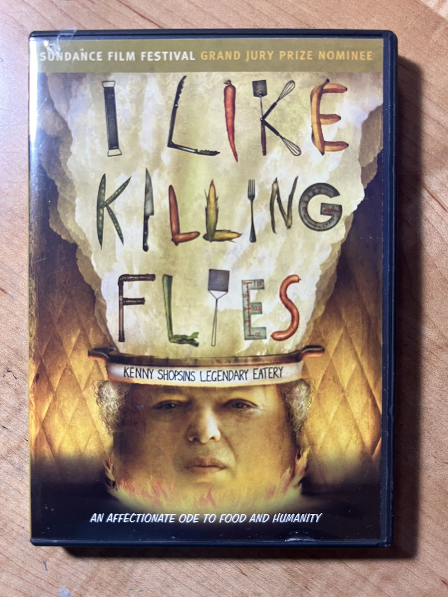 I Like Killing Flies - DVD Kenny Shopsin - Sundance RARE HTF