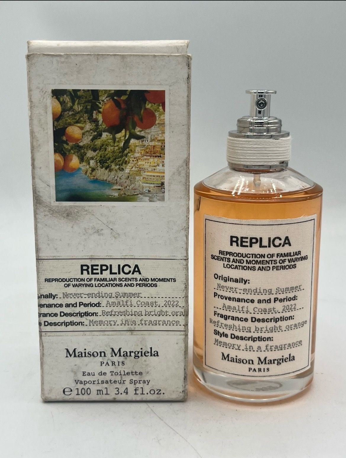Maison Margiela Never-Ending Summer Eau De Toilette Spray 3.4 oz 100 Ml About 95% Full Bottle *Authentic*