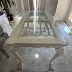 Glass Dining Table 