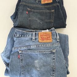 Levi’s Men’s Jeans Size 44x32 2pairs For 30$ FIRM 