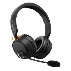 Bluetooth Headset with Microphone, 60 Hrs Working Time Dual Connection Bluetooth Headphones with Mic, Wireless Headset with Mic for Work/Video Meeting
