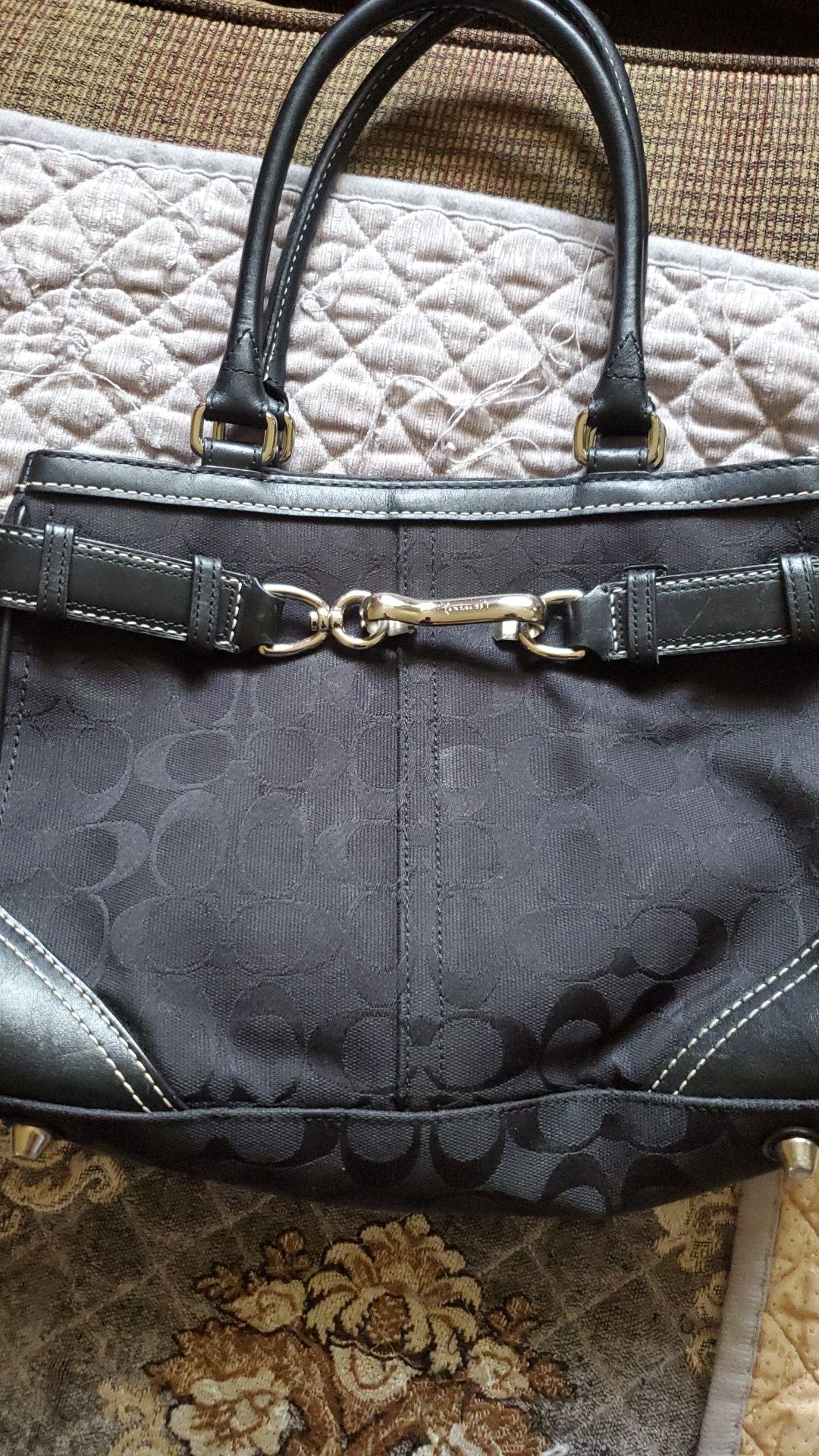 Coach bag matchin wallet