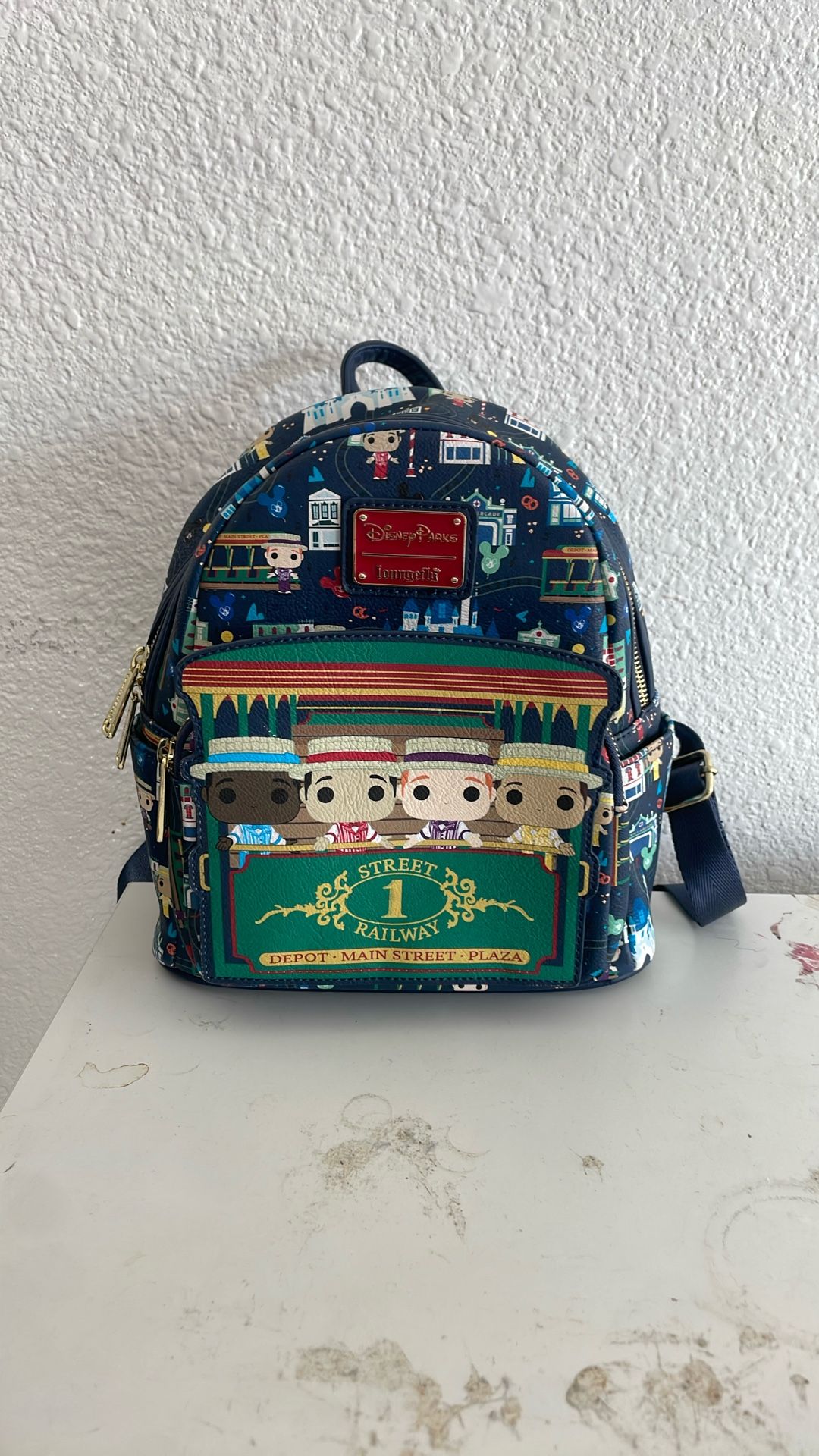 Disney Parks Loungefly Dapper Dans Mini Backpack $30 OBO 