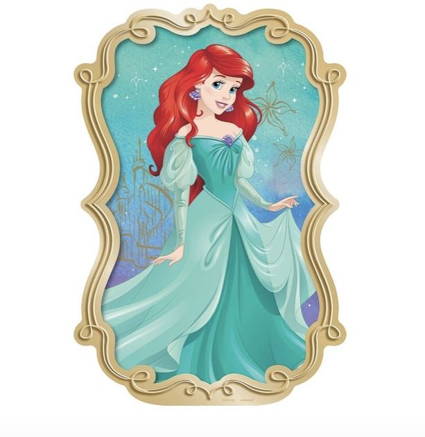 Mermaid/Ariel Cardboard Cutout 4 Ft