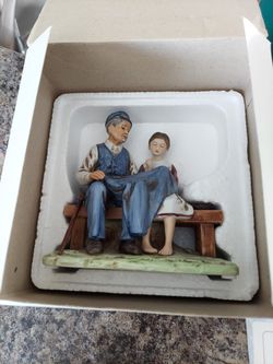 The lighthouse keeper's daughter ( Norman Rockwell)