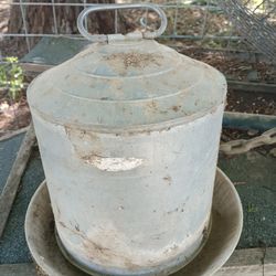 Vintage Chicken Watering Station