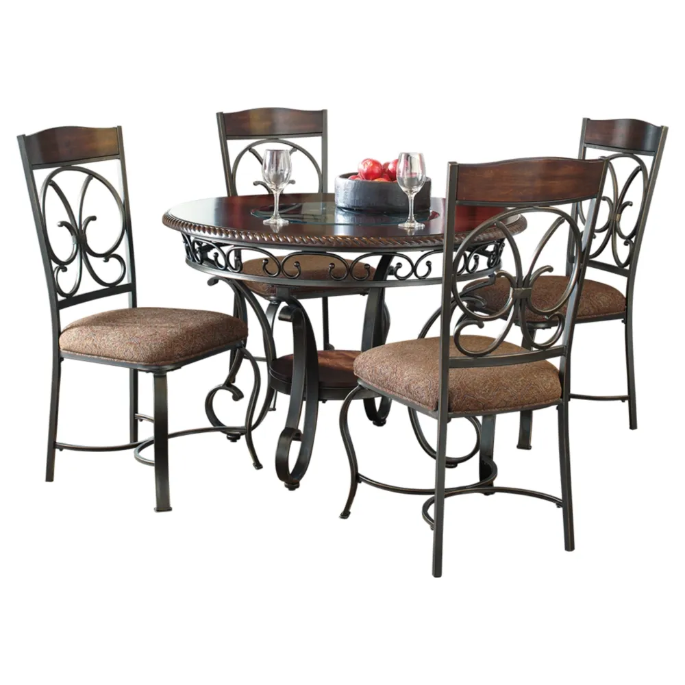 Glambrey Dining Table and 4 Chairs Limited-Time Discount Blitz