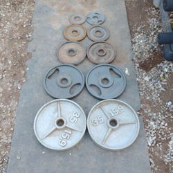 Olympic Weights 155lbs
