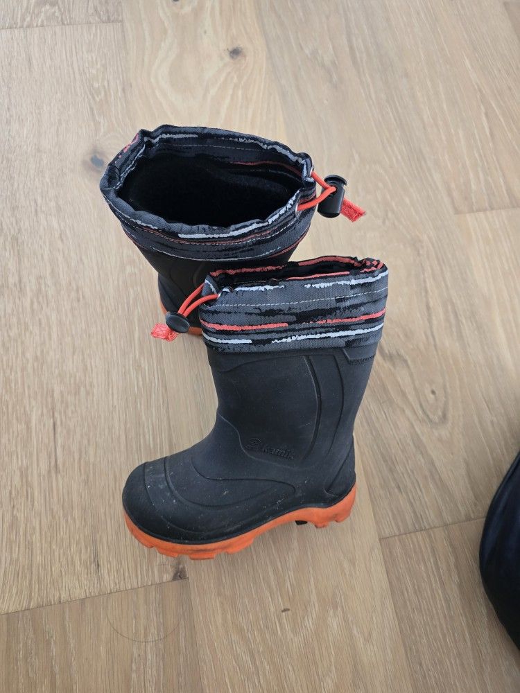 Toddler Rain Boots Insulated