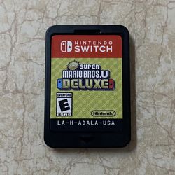 Super Mario U Deluxe Game For Nintendo Switch