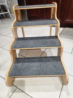 Dog stairs,made of wood