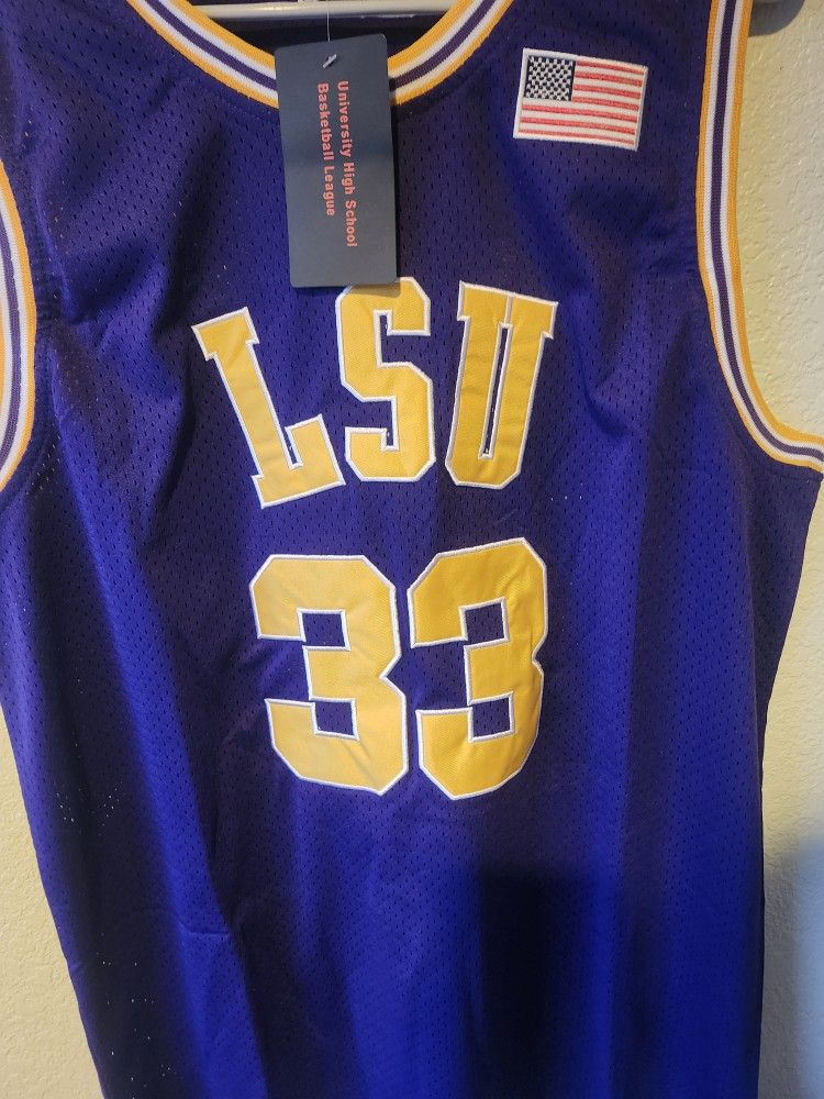 Shaquille O'Neal LSU Basketball Jersey Classic/medium