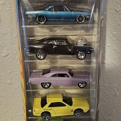 Fast & Furious Hotwheel Five Pack 