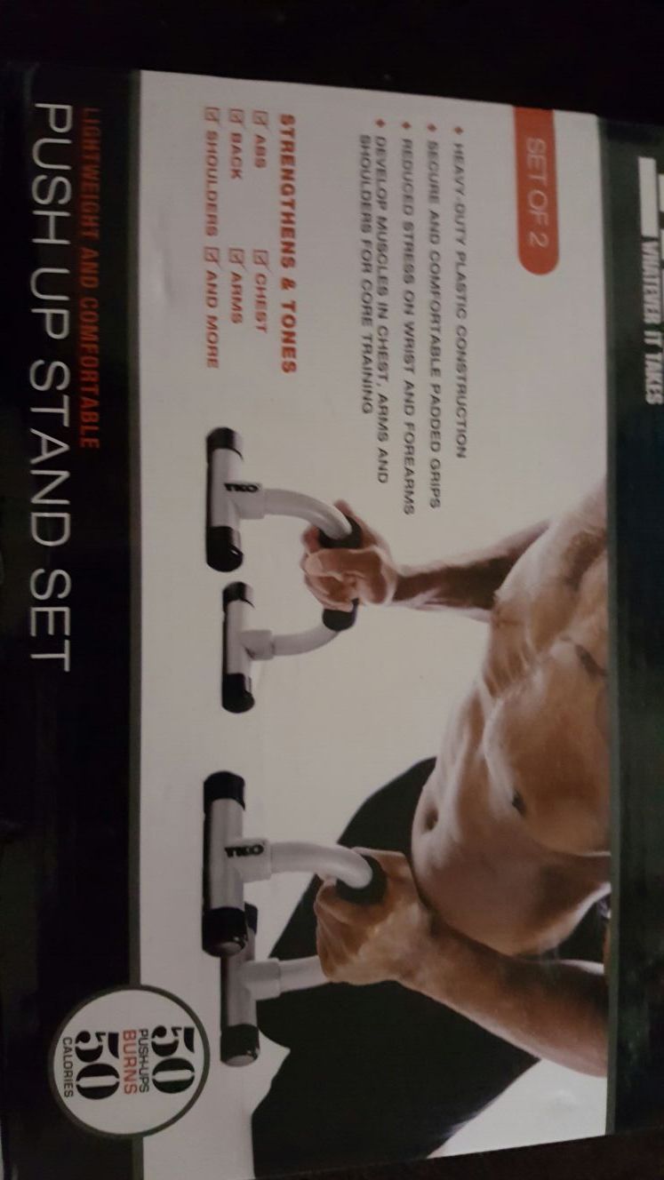 TKO pushup stand up stand set