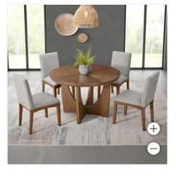 Bayside Furnishings Ariana 5-piece Dining Set