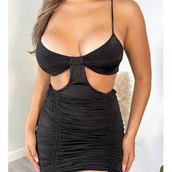 Sexy black dress