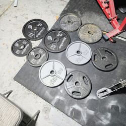 Pairs Of Weights 2inch Olympic 