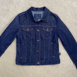 Womens Patagonia Denim Button Up Jacket 