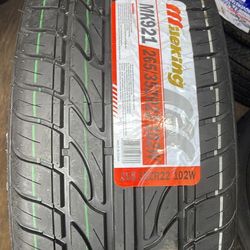 265/35/22 Tires Set 