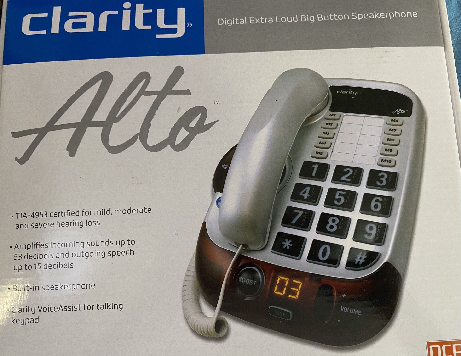 Alto Landline Phone $5 