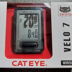 Cat Eye Velo 7 Bike Computer Bicycle 