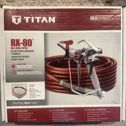 Titan Rex-80 Gun, Hose And Tip Kit (paint Sprayer)