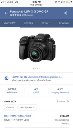 LUMIX g7