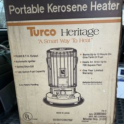Portable Kerosene Heater – Turco Heritage