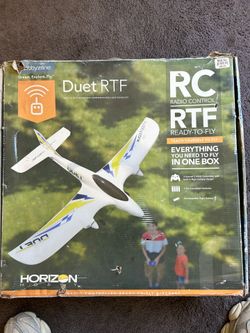 HobbyZone Duet RTF Ready-to-Fly RC Airplane - Everything You Need to Fly!
