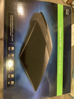 Linksys E1200 wireless router