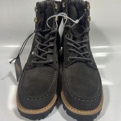 Harley-Davidson Men's 6" Brown Suede Motorcycle Boots D96255 Size 7.5   