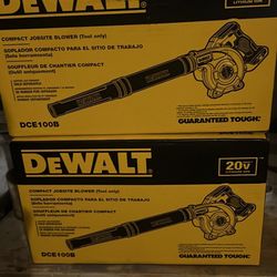 NEW DeWalt 20 V max  Compact Job site Blower (x2)