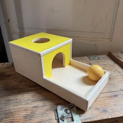 Lovevery Ball Drop Wooden Box Toy.