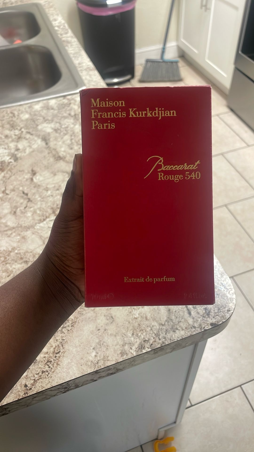 baccarat i had this for so long i need to let this goo its new with box