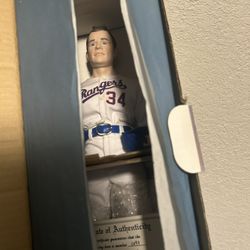 Nolan Ryan Porcelain Doll Figurine Sports Impressions 14” 1992 #1,697 COA