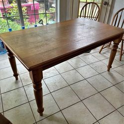 Project Farmhouse Dining Table and Chairs
