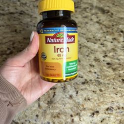 Natures Made Iron Supplements 