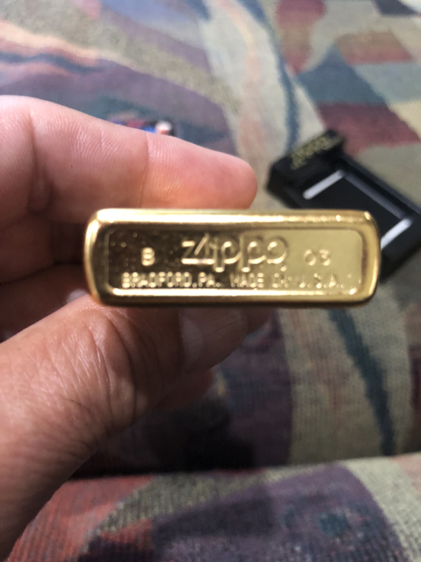 Marlboro vintage zippo bronze lighter brand new