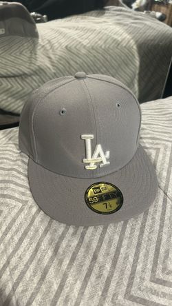 Gray LA New Era Cap