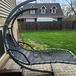 Floating Hanging Chaise Lounge Chair