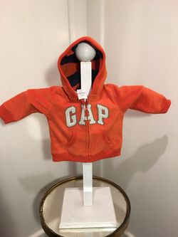 Baby Gap Logo’d Hoodie Jacket - NEW