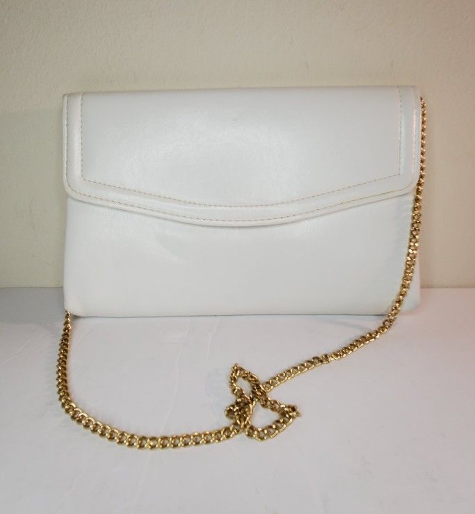 Ladies White Evening Purse
