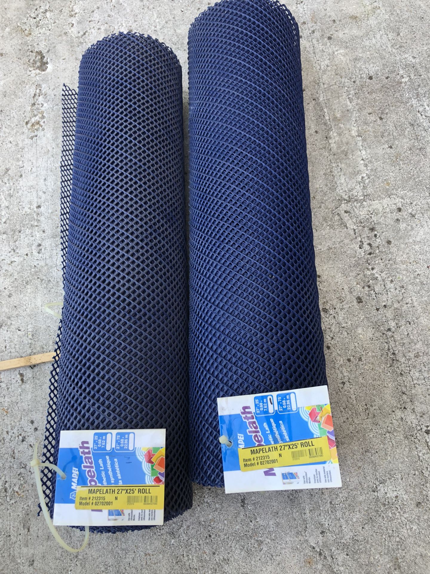 Mapelath 27”x25’ Rolls