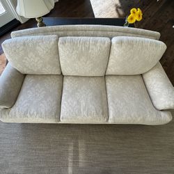Custom Ethan Allen Damask Sofa (reduced price)